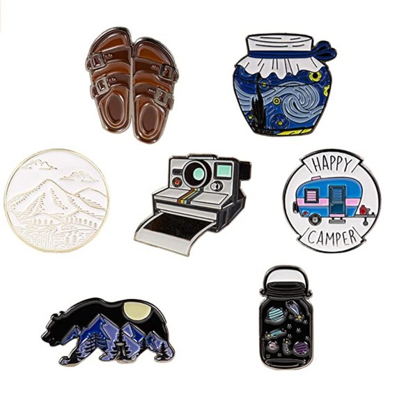 VSCO Outdoor Birkenstock Enamel Pin Set - Picture 1 of 1